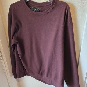 Jachs Men's Burgundy Crew Neck Sweater